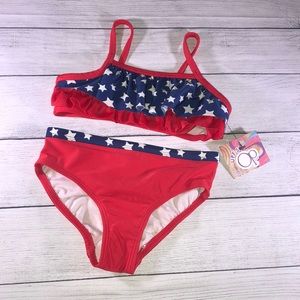 💖 Infant OP Patriotic Swim Suite 24 month NWT